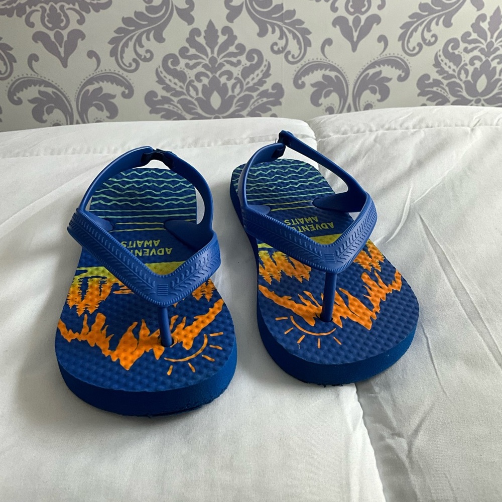 Adventure Awaits Toddler Boys' Flip Flop Sandals